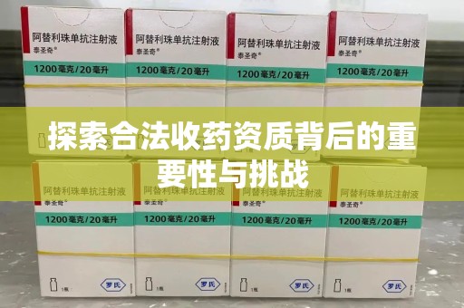 芜湖探索合法收药资质背后的重要性与挑战